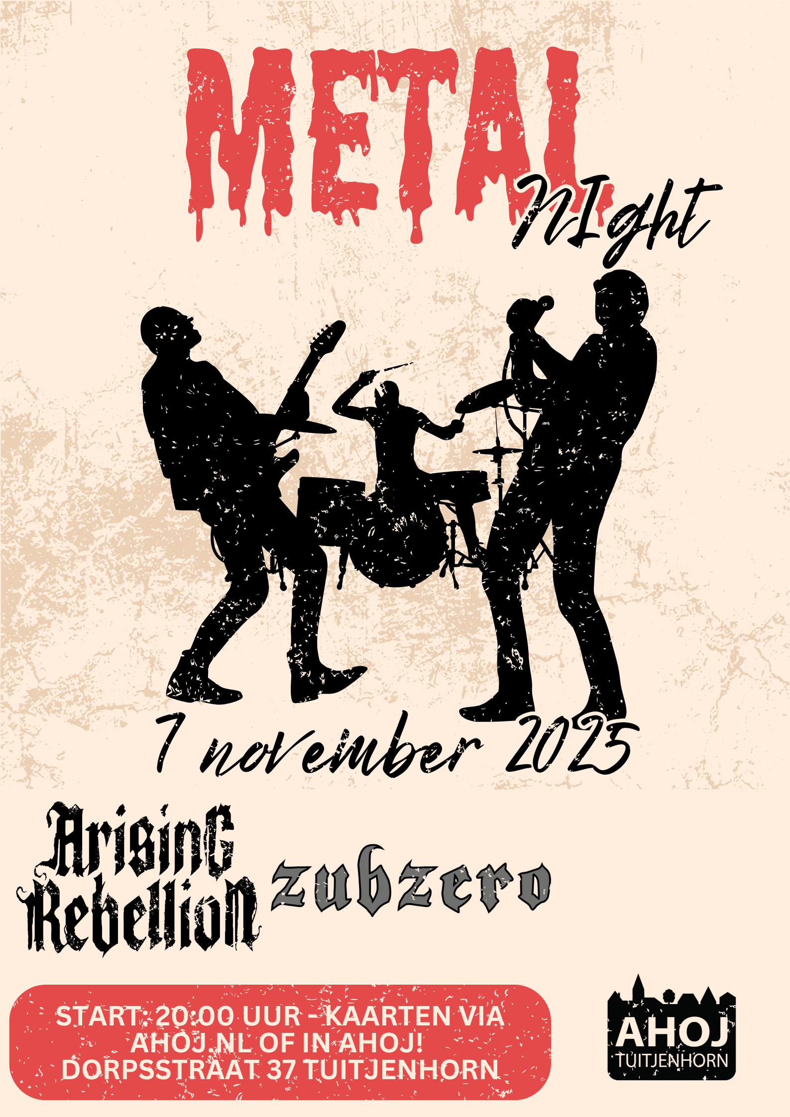 7 November – Metal night!